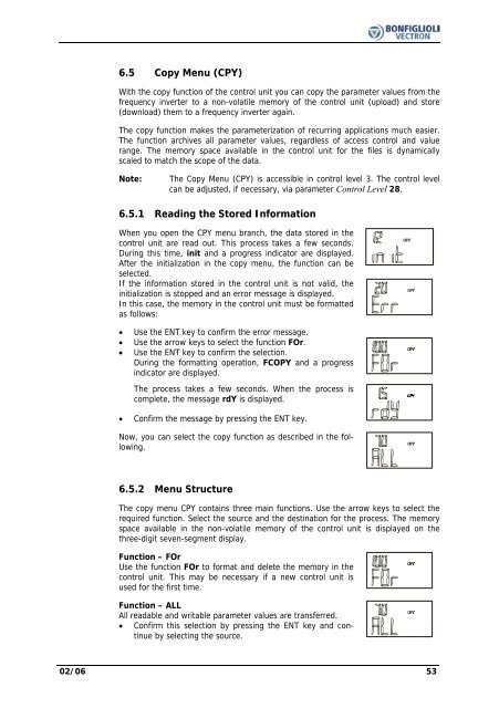 Operating Instruction - Frequency Inverter 230V / 400V ... - opis.cz