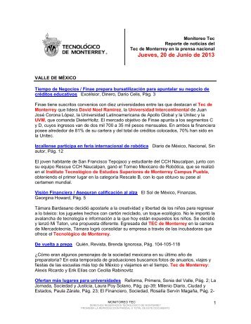 Jun 20, 2013 5:31:00 PM - Tecnológico de Monterrey