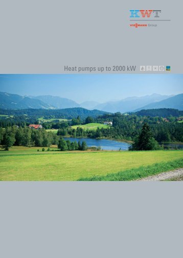 Heat pumps up to 2000 kW - Viessmann