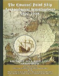 The Emanuel Point Ship Archaeological Investigations 1997-1998 ...