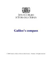 Galileo's compass