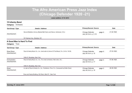 Extended Newspaper Index