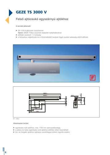 GEZE TS 3000 V - Ajtogyar.hu