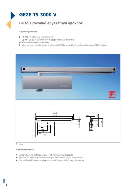 GEZE TS 3000 V - Ajtogyar.hu