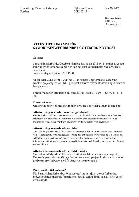 Attestordning 2012-02-27