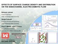 effects of surface charge density and distribution on the ... - Lammps