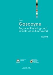 Gascoyne Framework - Western Australian Planning Commission ...