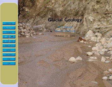 Glacial Geology - Glyfac.buffalo.edu