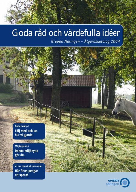 Goda rÃ¥d och vÃ¤rdefulla idÃ©er - Greppa nÃ¤ringen