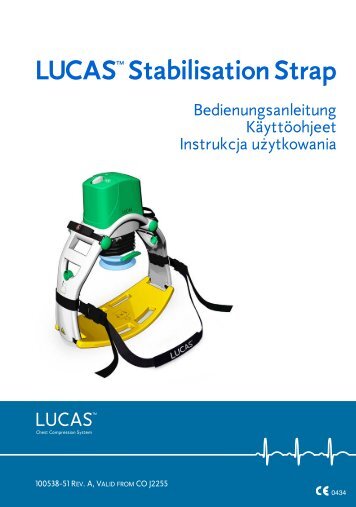 LUCASTM Stabilisation Strap - Lucas CPR