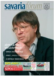 jÃ¶tt, lÃ¡tott, visszavonult varga zoltÃ¡n-intrjÃº - Savaria FÃ³rum