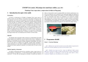 ENSMP 1Ã¨re annÃ©e, MÃ©canique des matÃ©riaux solides ... - mms2