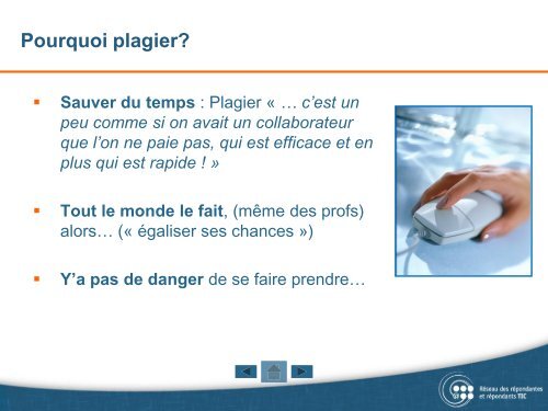 Plagiat dans Internet