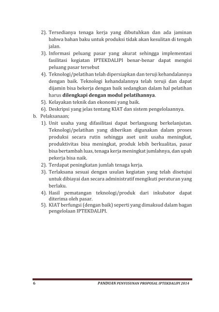 Panduan Proposal IPTEKDA LIPI 2014