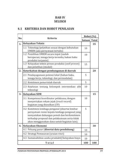 Panduan Proposal IPTEKDA LIPI 2014