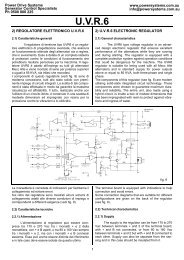 UVR6 - Power Drive Systems Generator Automatic Voltage ...