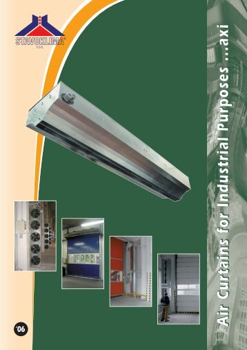 Industrial Air Curtain AXI - Woodleigh Ventilation