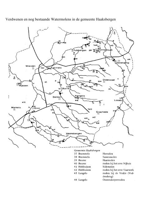 De geschiedenis van de molens - Historische Kring Haaksbergen