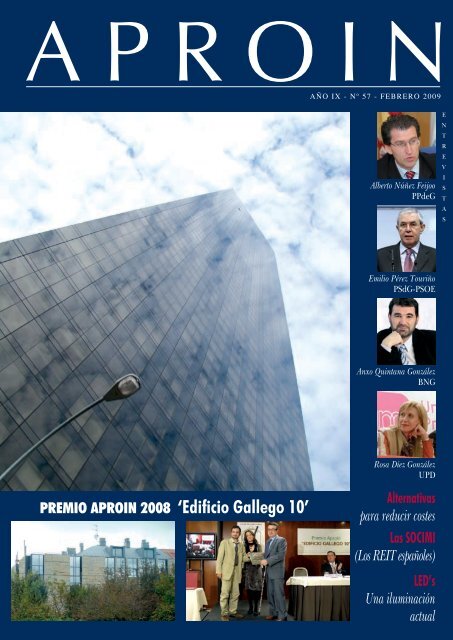 PREMIO APROIN 2008 'Edificio Gallego 10'