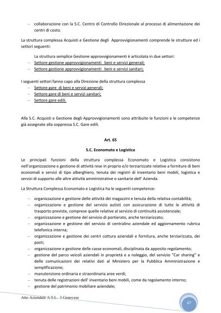 Azienda Sanitaria Locale n. 3 âGenoveseâ - ASL n.3 Genovese