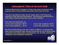 Solar-driven Atmospheric Tides - Paroscientific, Inc.