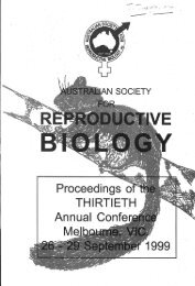 N OCIETY' - the Society for Reproductive Biology