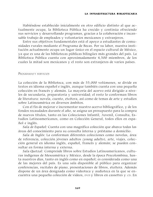 Memoria del Sexto Congreso Nacional de Bibliotecas PÃºblicas