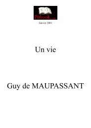 Un vie Guy de MAUPASSANT - Pitbook.com