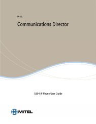 Mitel 5304 User Guide - Southeastern Telecommunication Services