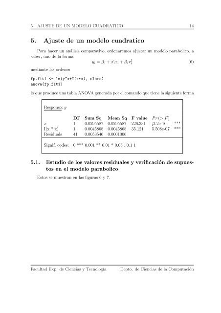 AnÃ¡lisis de adaptabilidad de un modelo de regresiÃ³n lineal para el ...