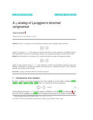 A q-analog of Ljunggren's binomial congruence