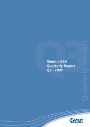 Report - Mamut