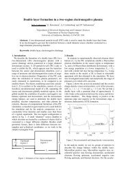 Double layer formation in a two-region electronegative plasma