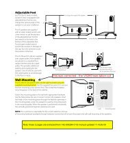 Product Manual - Boston Acoustics