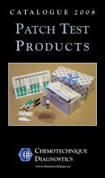 ChemoteChnique DiagnostiCs - Balmed