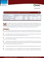 Manali Petrochemicals Ltd.