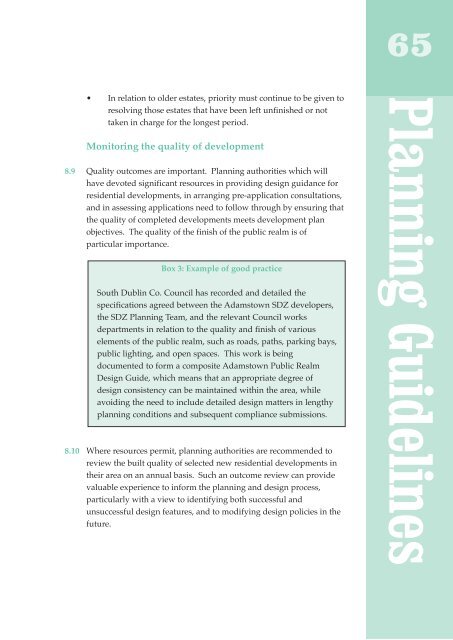 Sustainable Residential Development in Urban Areas