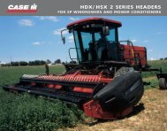 hdx/hsx 2 series headers - Centre Agricole.ca