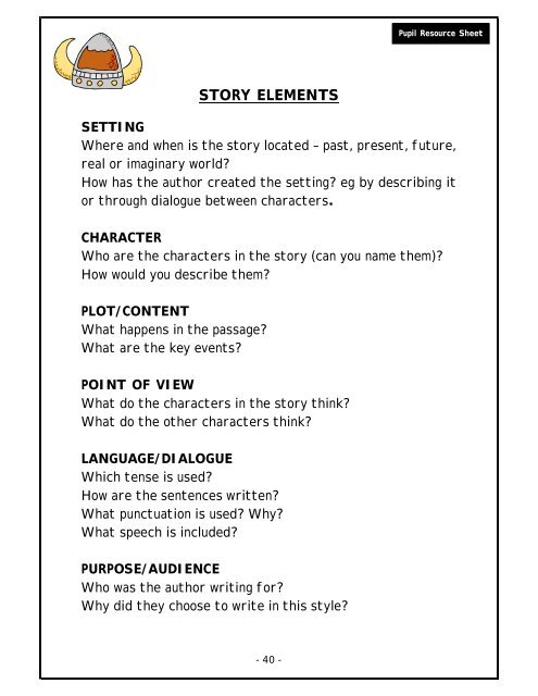 Thinking Skills and Personal Capabilities Activities for Primary 6