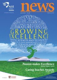 Passion makes Excellence Caring Teacher Awards - NIE Digital ...