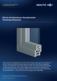 Datenblatt Eforte mit Aluminium-Vorsatzschale - Inoutic