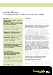 Case Study: Vauban, Germany - ResourceSmart