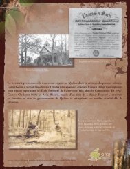 La foresterie professionnelle trouve son origine au QuÃ©bec dans la ...
