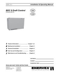 BDC 8 Draft Control - Enervex
