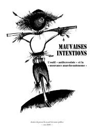 Mauvaises intentions #1 [44p. A4] - PDF (2.4 Mo) - Infokiosques.net