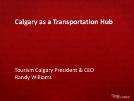 Randy Williams, President, Tourism Calgary - Van Horne Institute