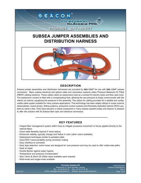 PSAS-DS-0003 Subsea Jumper Assemblies Rev 2.qxp - Seacon