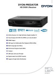 DYON-PREDATOR HD DVB-S Receiver
