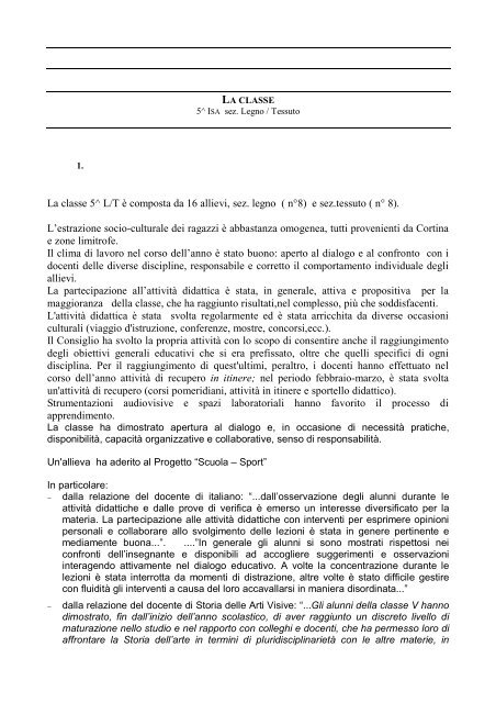 DOCUMENTO DEL 15 MAGGIO - Polo Valboite