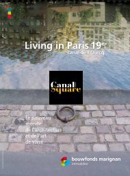 Living in Paris 19e* canal de l'Ourcq - Haussmann Patrimoine